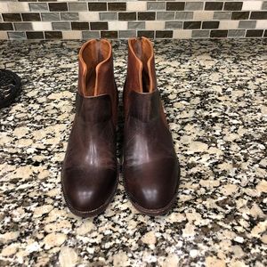 Antelope ankle booties